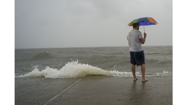 Hurricane Zeta Barrels Down On Louisiana Coast