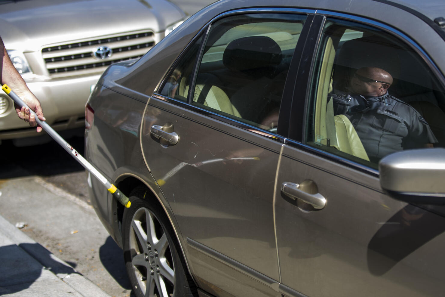 The City of Arvada is enforcing parking restrictions downtown, ticketing cars for staying too long.