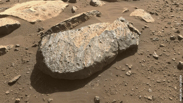 Mars Rover Attempts Next Rock Sample