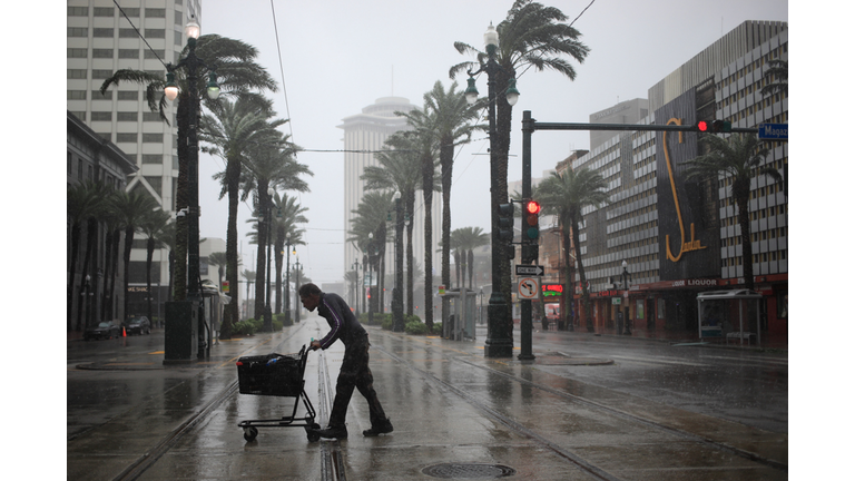 Ida Battering Louisiana With Winds Stronger Than Katrina