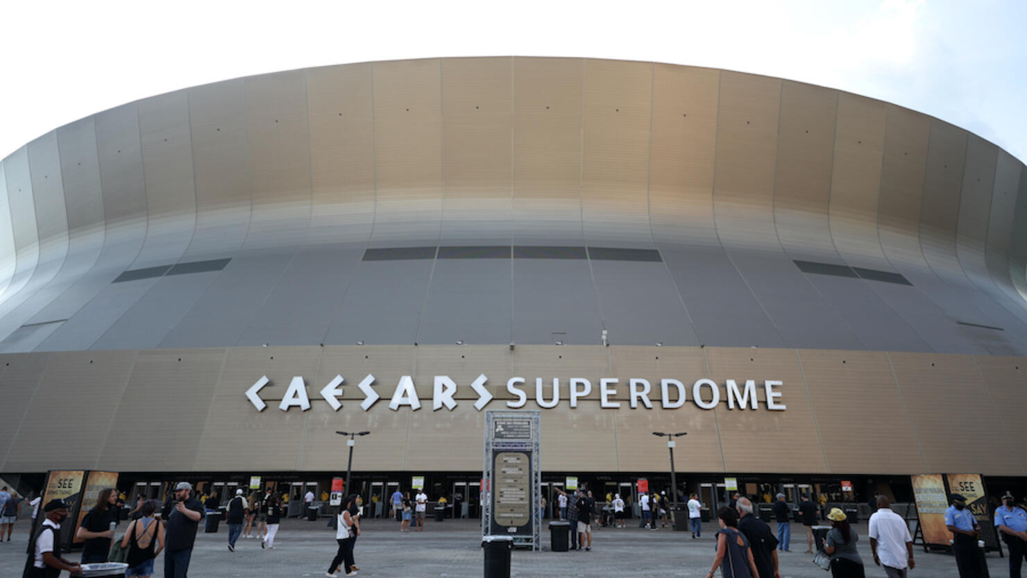 WATCH: New Orleans' Superdome Appears To Be On Fire