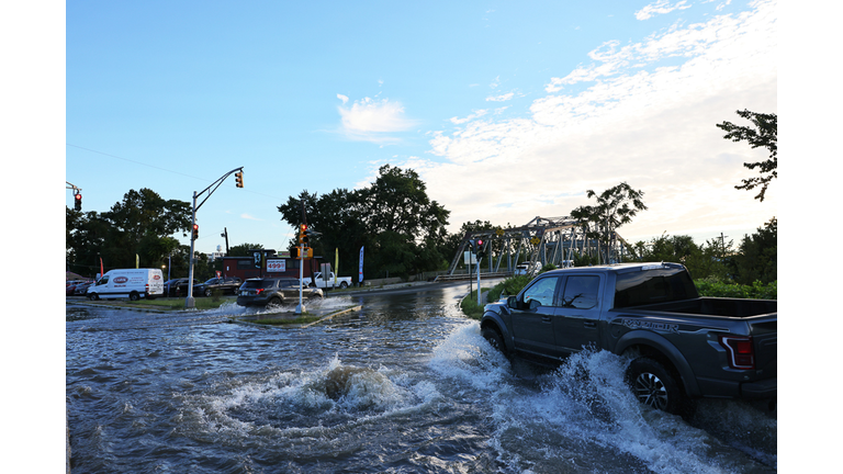 Remnants Of Hurricane Ida Move Through Northeast Causing Widespread Flooding