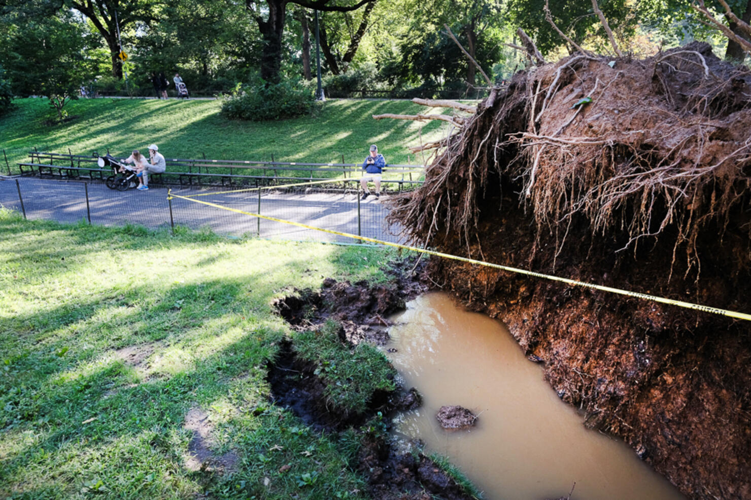 Remnants Of Hurricane Ida Move Through Northeast Causing Widespread Flooding