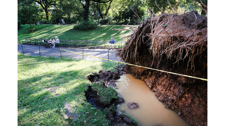 Remnants Of Hurricane Ida Move Through Northeast Causing Widespread Flooding