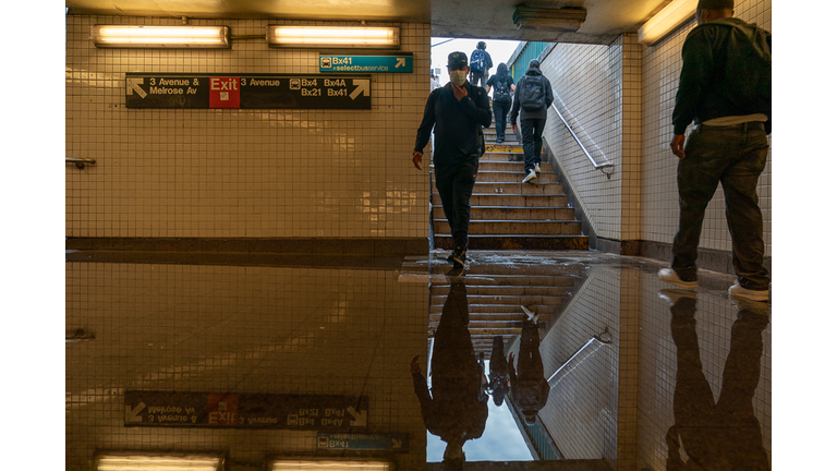 Remnants Of Hurricane Ida Move Through Northeast Causing Widespread Flooding