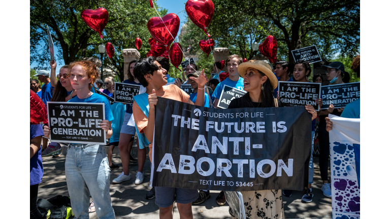 Protestors Rally Against Restrictive New Texas Abortion Law In Austin