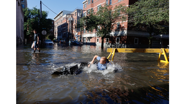 Remnants Of Hurricane Ida Move Through Northeast Causing Widespread Flooding