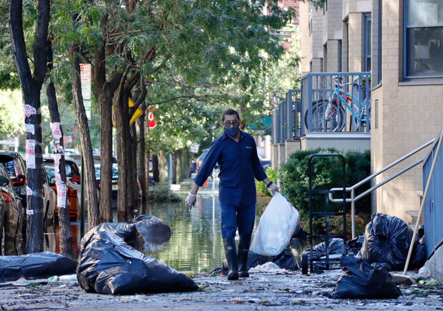 Remnants Of Hurricane Ida Move Through Northeast Causing Widespread Flooding