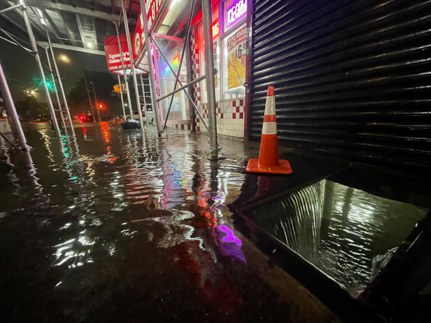 Remnants Of Hurricane Ida Move Through Northeast Causing Widespread Flooding