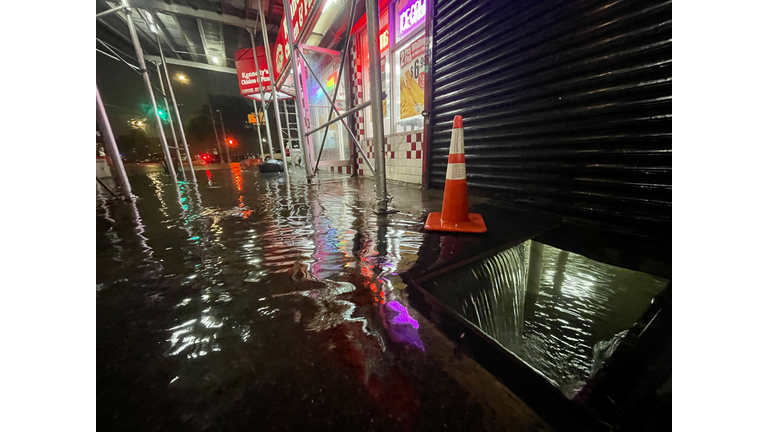 Remnants Of Hurricane Ida Move Through Northeast Causing Widespread Flooding