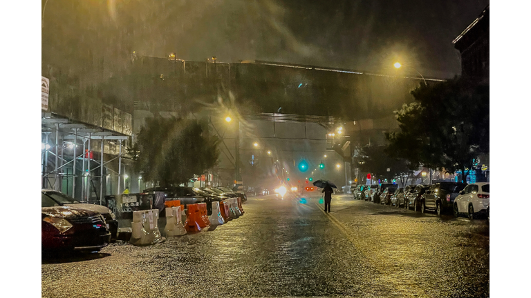 Remnants Of Hurricane Ida Move Through Northeast Causing Widespread Flooding