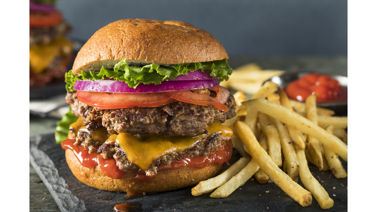 Homemade Cheese Smash Burger