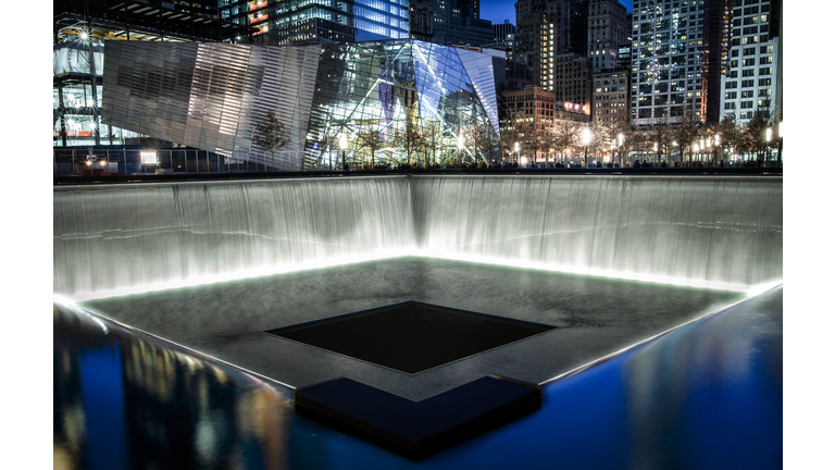 The National September 11 Memorial at Night