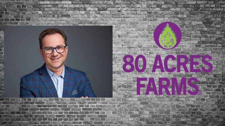 CEO Spotlight featuring Mike Zelkind of 80 Acres Farms