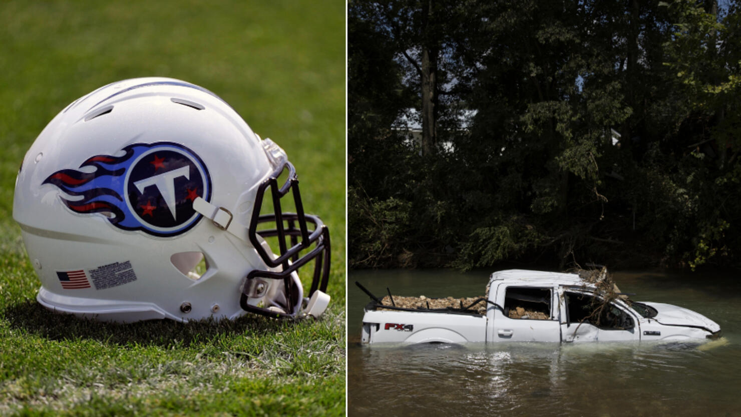 Tennessee Titans host Waverly Central High School home game at Nissan  Stadium to help flood victims