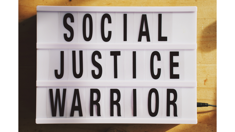 Social Justice Warrior in Light Box Trend