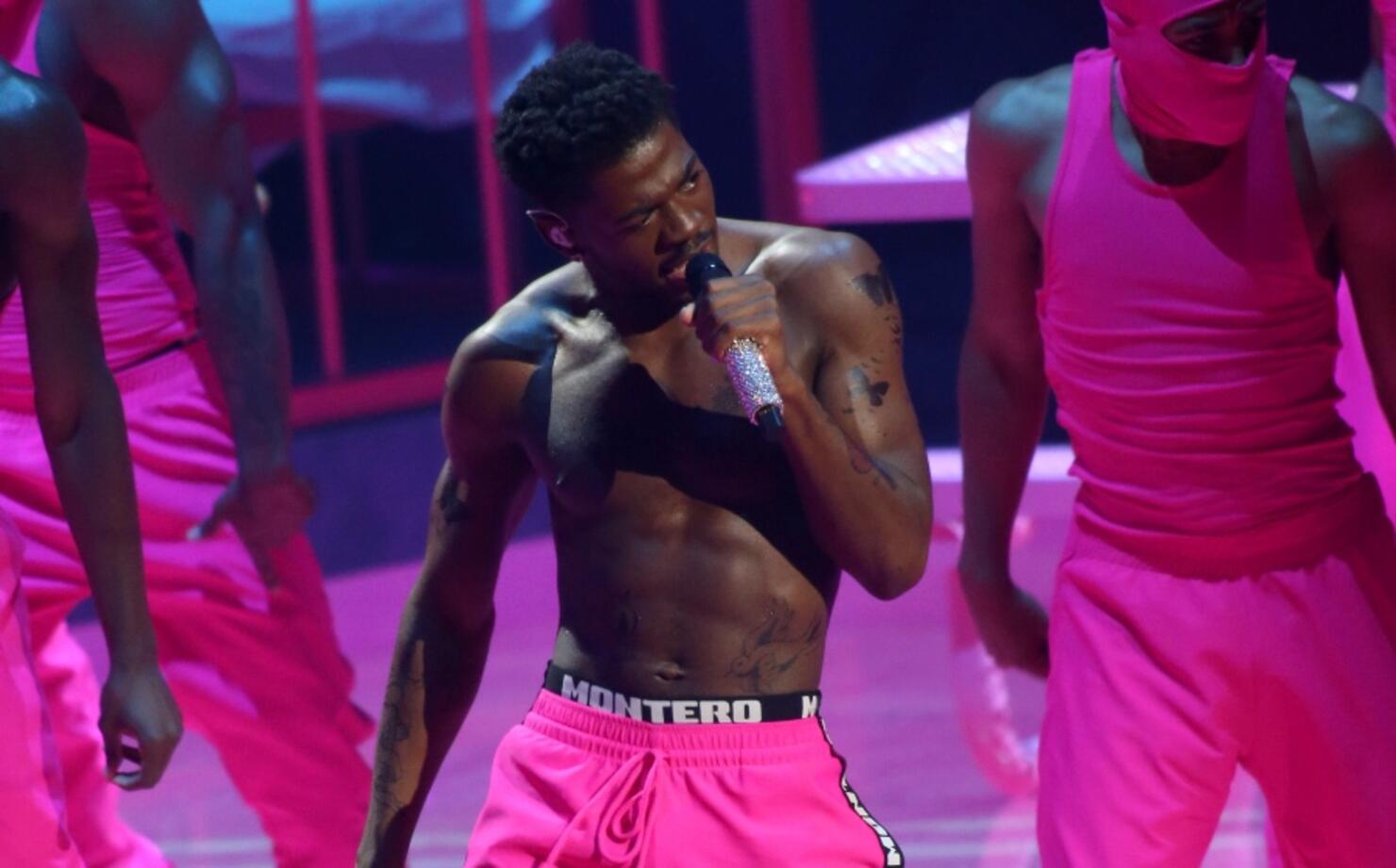 Lil Nas X Brings "Industry Baby" Video To Life During MTV VMAs