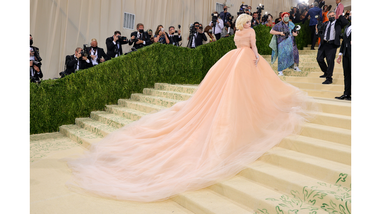The 2021 Met Gala Celebrating In America: A Lexicon Of Fashion - Arrivals