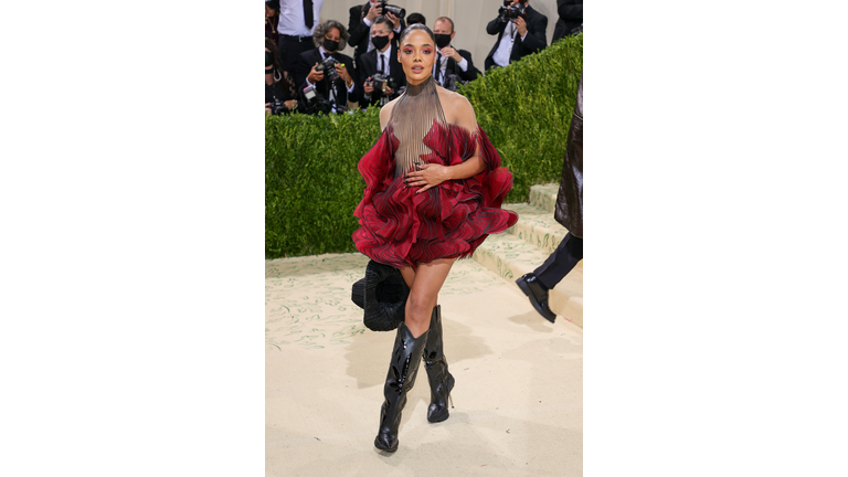 The 2021 Met Gala Celebrating In America: A Lexicon Of Fashion - Arrivals