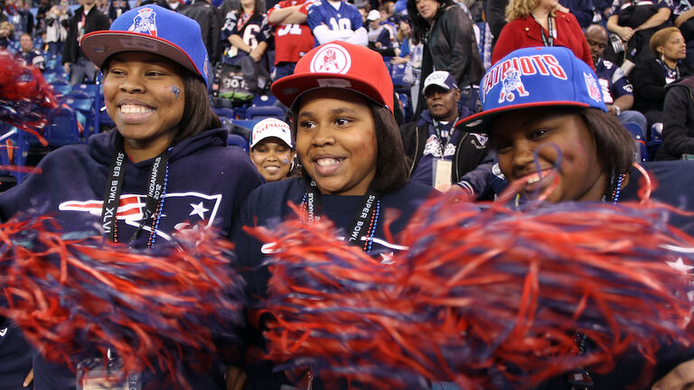 Super Bowl XLVI: New England Patriots Vs. New York Giants At Lucas Oil Stadium