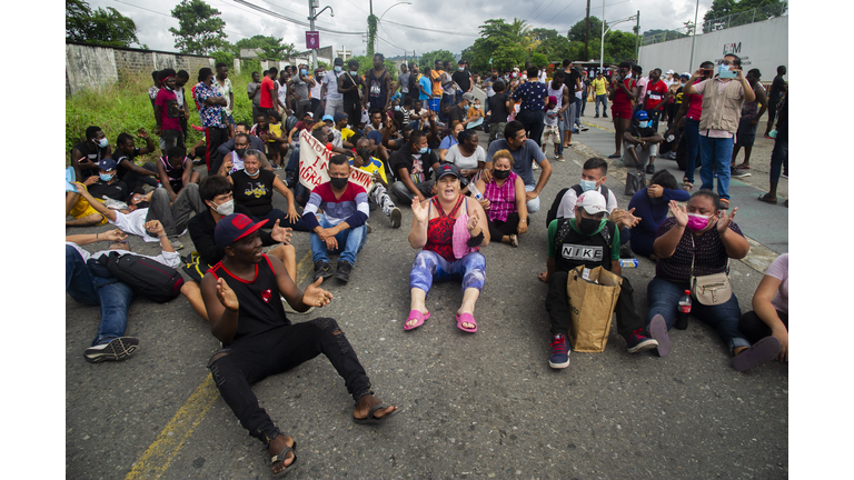 MEXICO-US-HAITI-CENTRAL AMERICA-MIGRATION-CARAVAN