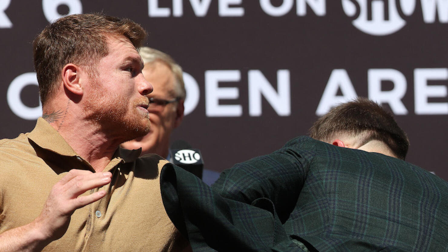 Canelo Alvarez v Caleb Plant - Press Conference