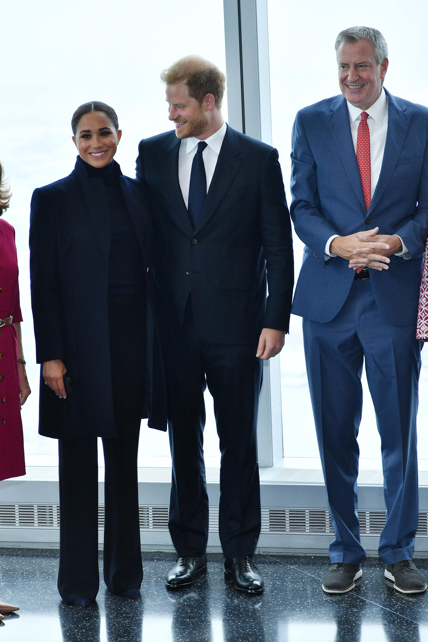 The Duke And Duchess Of Sussex Visit One World Observatory With NYC Mayor Bill De Blasio