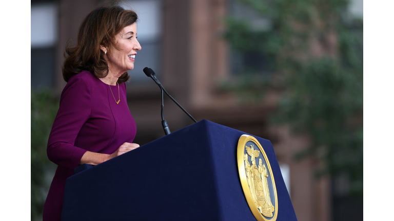 Governor Hochul Makes Special Announcement With State Senator Brian Benjamin