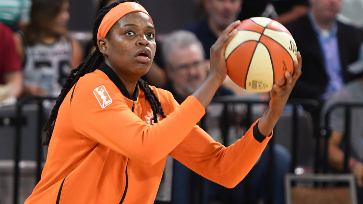 Connecticut Sun Center Jonquel Jones Named 2021 WNBA MVP BIN Black