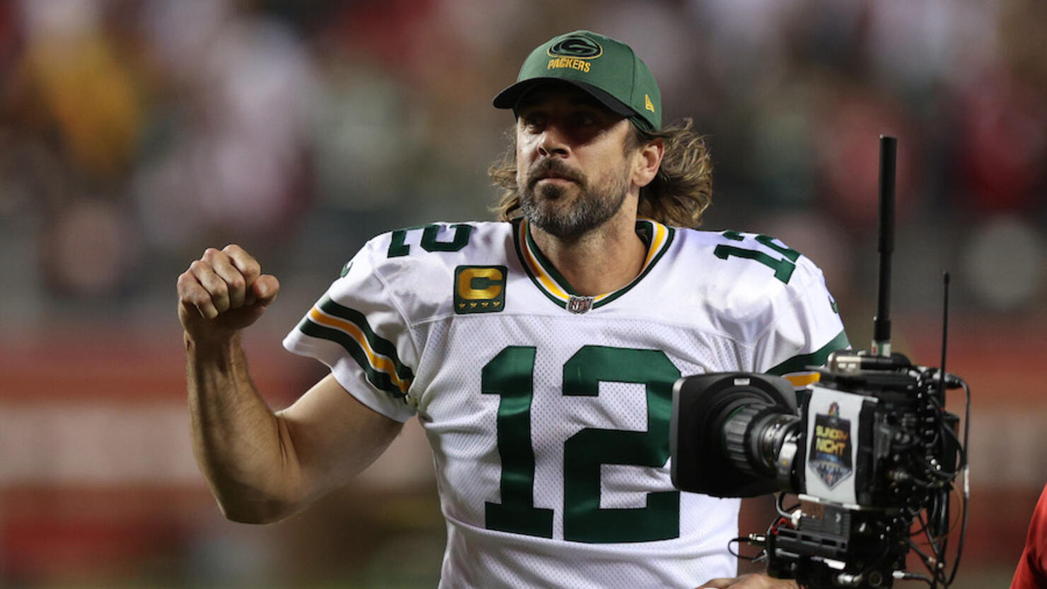 Aaron Rodgers Is Dressing Like the Cameron Poe of Packers Training Camp