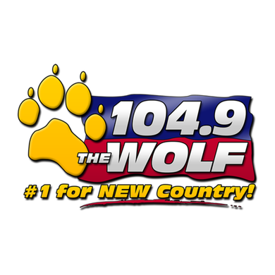 104.9 The Wolf logo