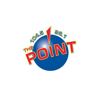 104.5 / 96.1 The Point logo