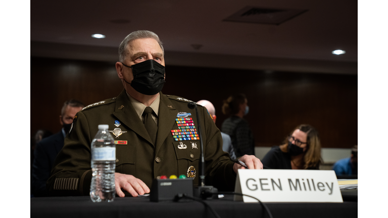 Top Defense Officials Testify Before Senate Armed Services Committee On Afghanistan And Counterterrorism