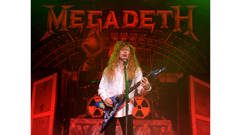 Slayer, Megadeth and Anthrax Perform At The Gibson Amphitheatre