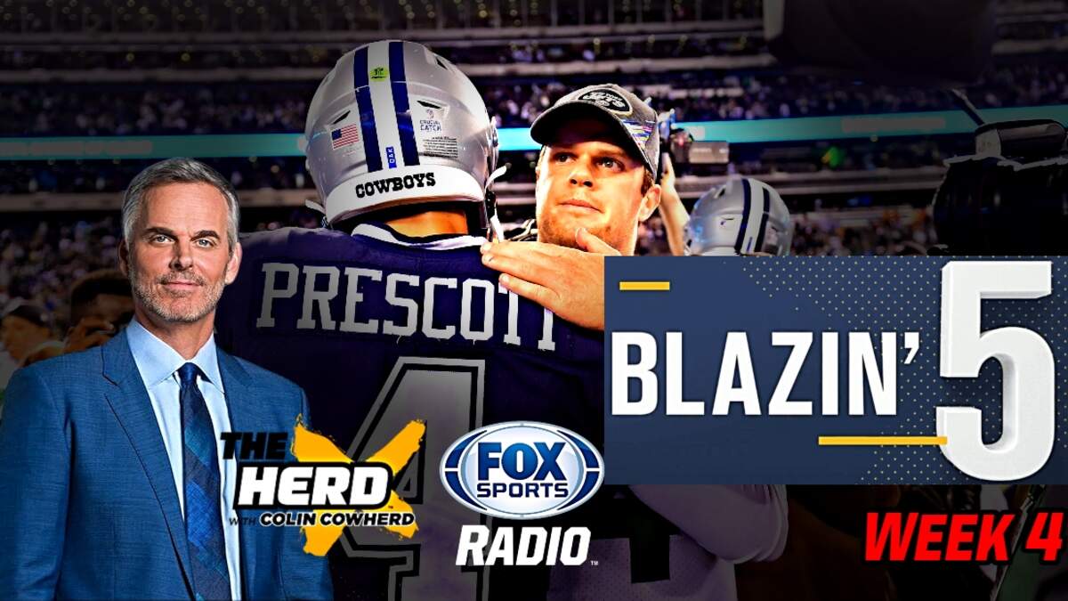 Colin Cowherd's Blazin' 5 - Week 3