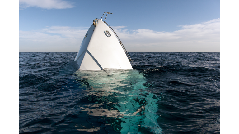 sinking boat