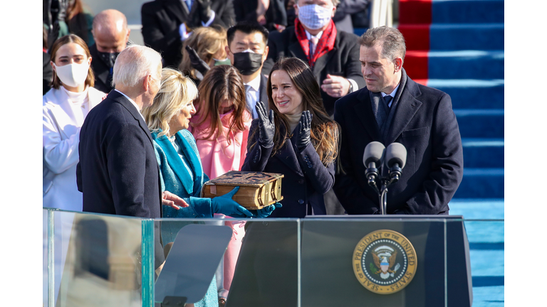 Joe Biden Sworn In As 46th President Of The United States At U.S. Capitol Inauguration Ceremony