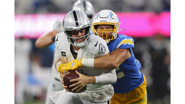 Las Vegas Raiders v Los Angeles Chargers