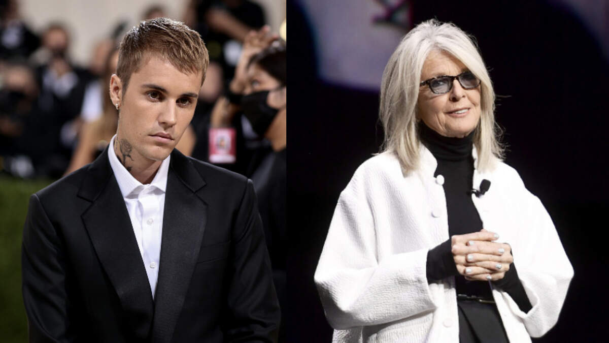 Diane Keaton and Justin Bieber team up for his 'Ghost' music video - ABC  News