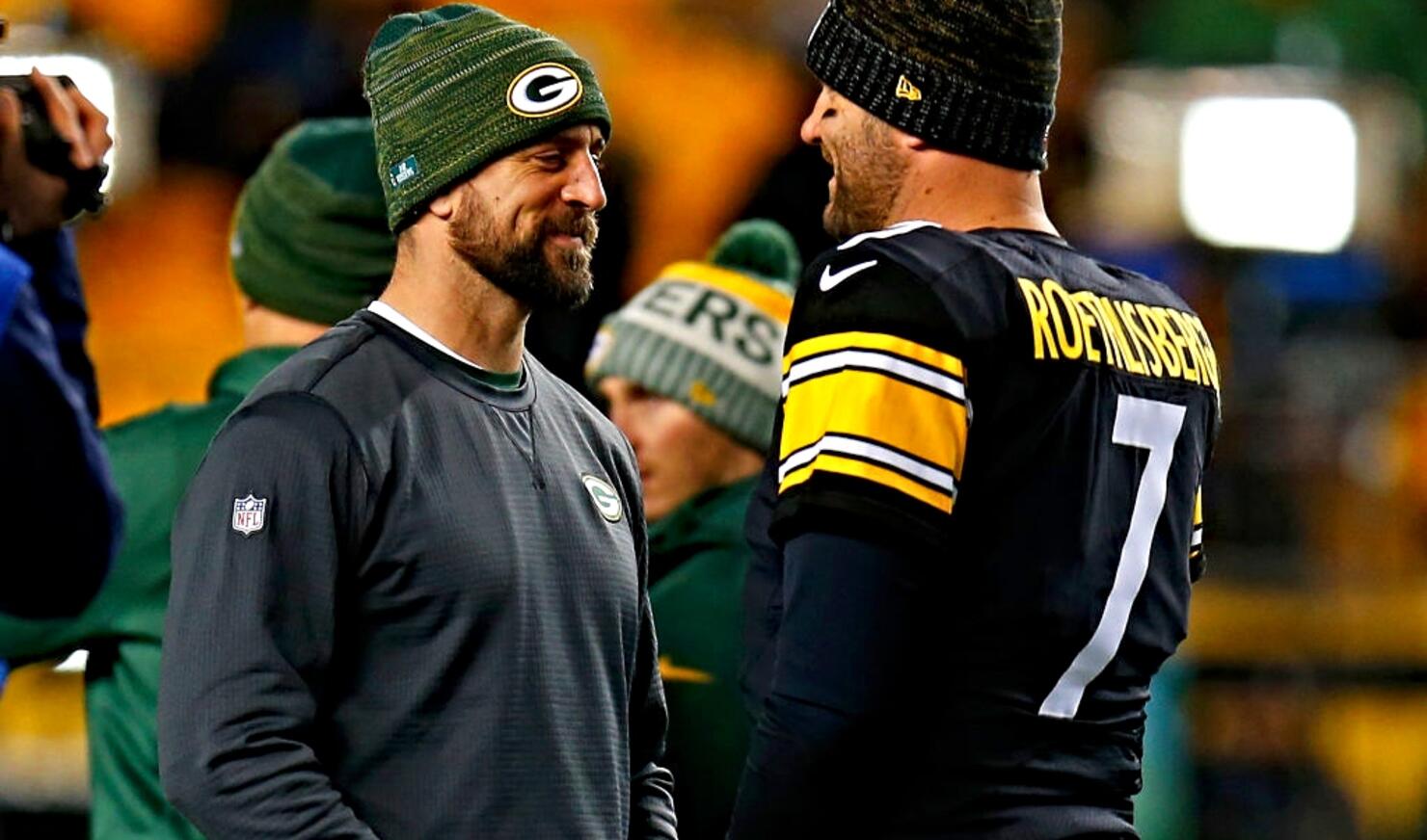 rodgers in steelers uniform