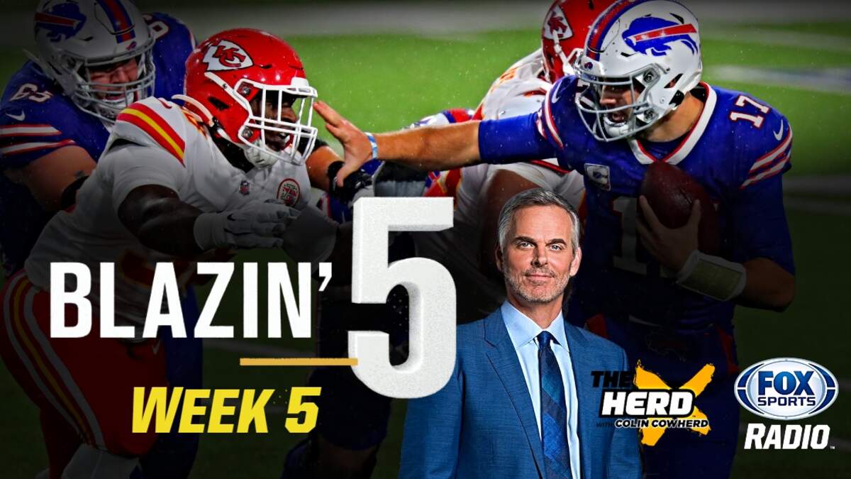 Agree/Disagree With Colin Cowherd's Blazing 5 Week 3 NFL Picks (2020) -  Slackie Brown Sports & Culture