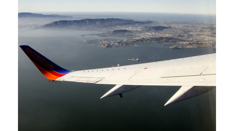 Boeing 737 Wing belonging to Southwest Airlines