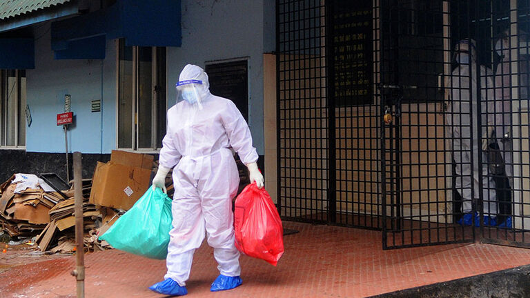 Nipah virus isolation ward