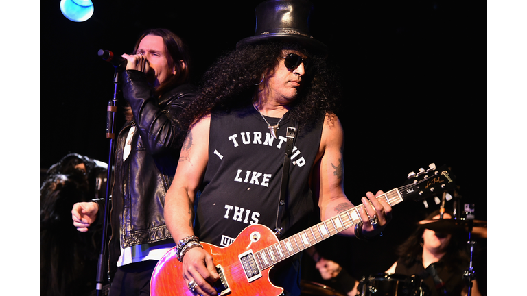 Slash and His Band Featuring Myles Kennedy And The Conspirators Perform A Private Concert For SiriusXM Listeners At Santos Party House In New York City; Concert Airing Live on SiriusXM's Octane Channel