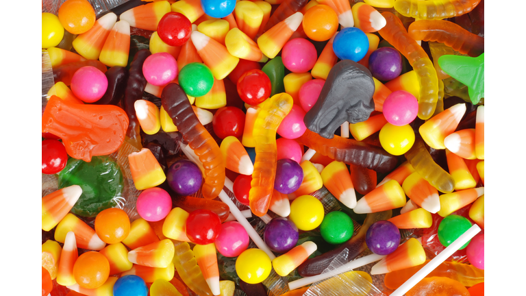 Halloween Candy Background