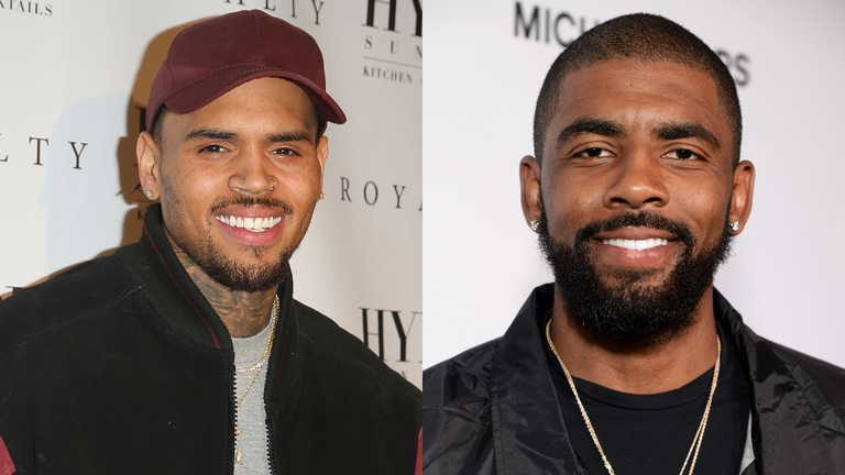 Kyrie Irving + Chris Brown