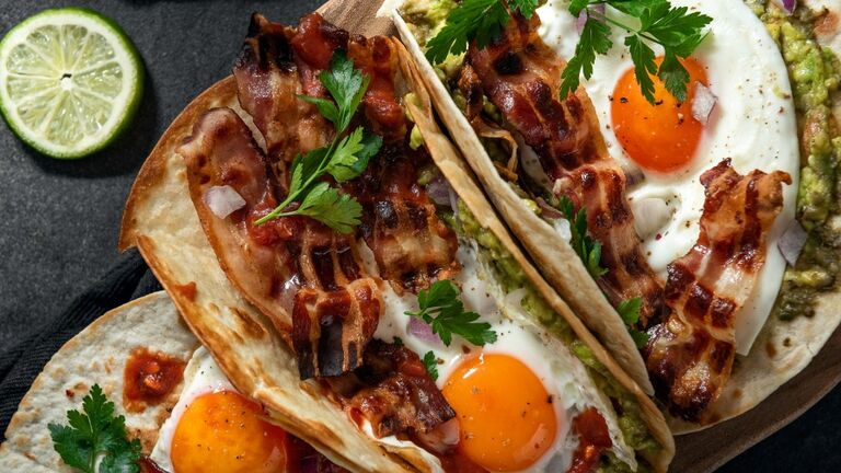 Egg tacos