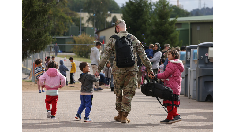 Afghan Evacuees At U.S. Military Bases To Fly To U.S. Soon