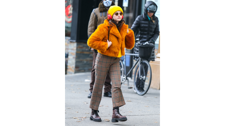 Celebrity Sightings In New York - December 07, 2020