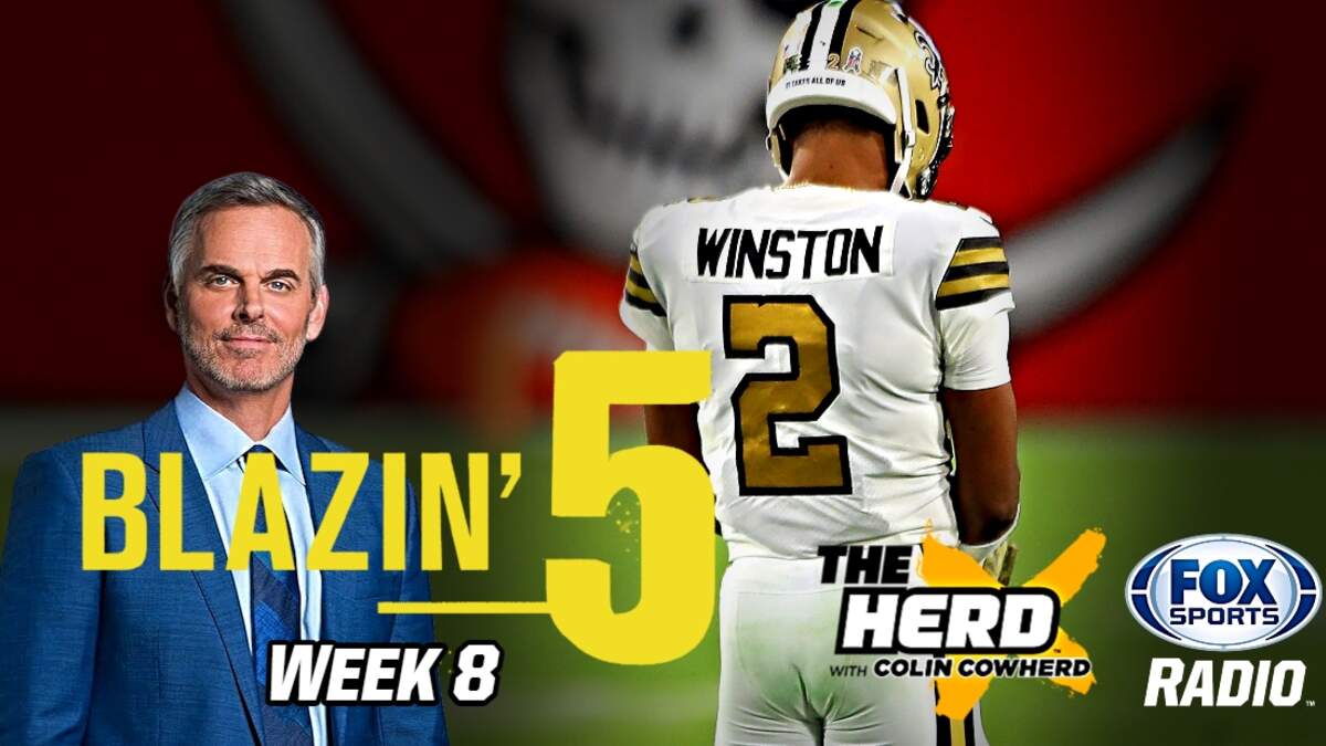 Blazing Five: Colin Cowherd Gives His 5 Best NFL Bets For Week 7 (Oct. 23)